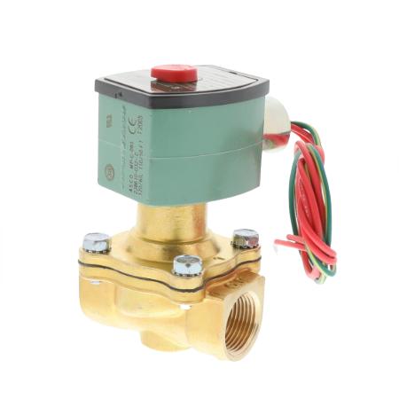 ASCO 8210G35-208V 3/4 N/O Valve 208V 0/150 Air/Water 0/125 Oil