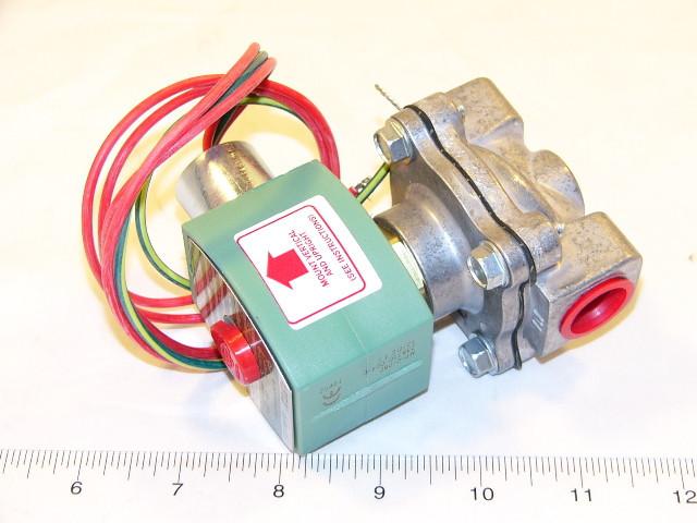 ASCO 8215G20-12VDC Solenoid Valve 12VDC 1/2 Inch N/C Gas/Air