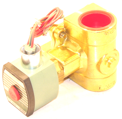 Asco 8221G29 Solenoid Valve 1 1/4 Inch N/O 5-150 PSI Slow Close