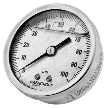 Ashcroft 251009AWL02B100 Duralife Pressure Gauge 0-100 psi