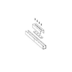 B-Line B166-46-22ZN 4-Hole Splice Clevis Assembly 7-1/4 in L B166-46-22ZN