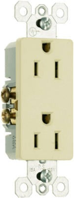 LEGRAND Pass Seymour 885ICC21 Decorator Outlet 15A 125V Ivory
