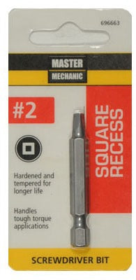 DISSTON CO Disston Company 696663 No 2 Square Recess 2 Inch Driver Bit