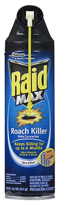 SC JOHNSON S C Johnson Wax 70261 Roach Killer Aerosol 14.5 Oz
