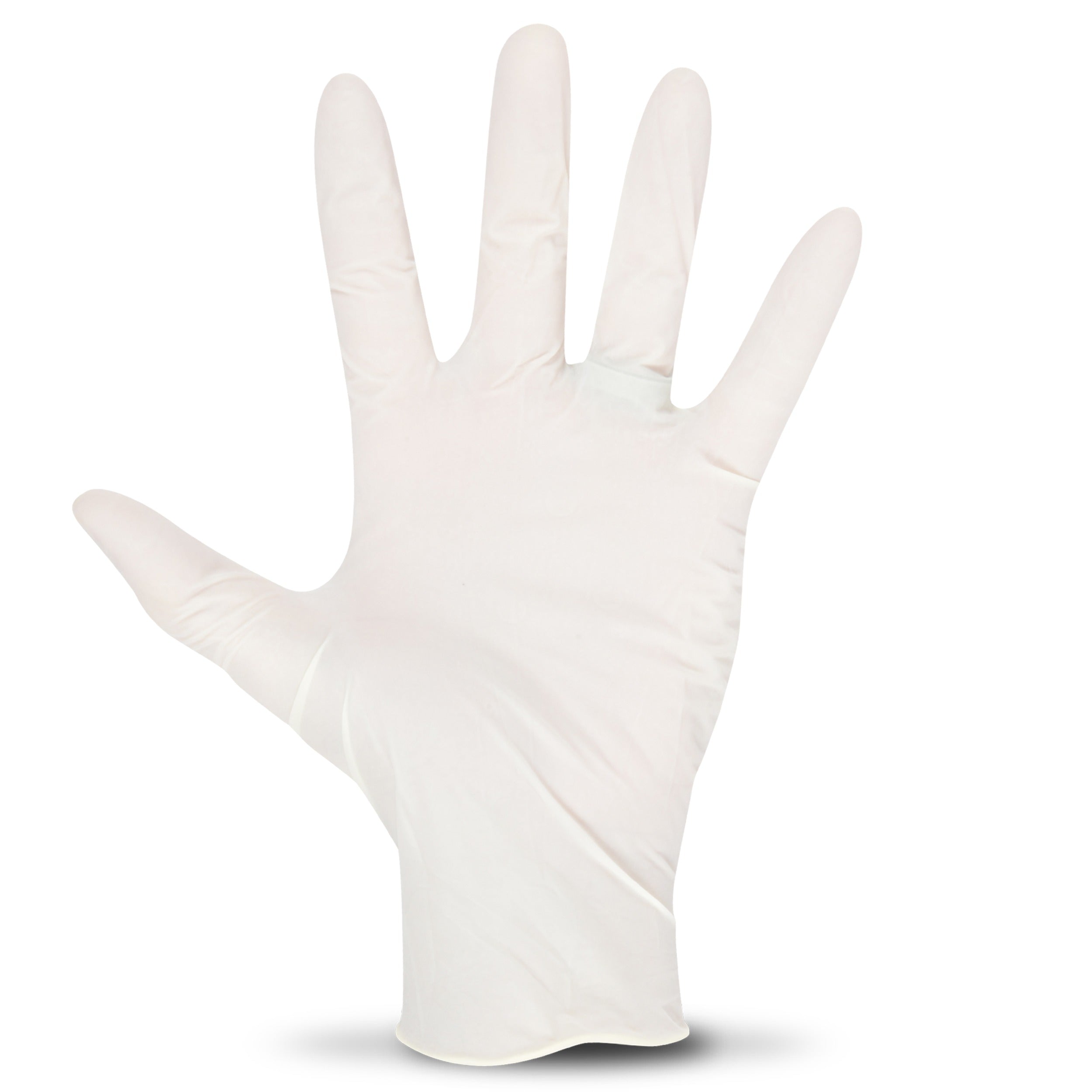 TRULINE Truline A151333 Disposable Latex Gloves (Size L, 9.5 inches)