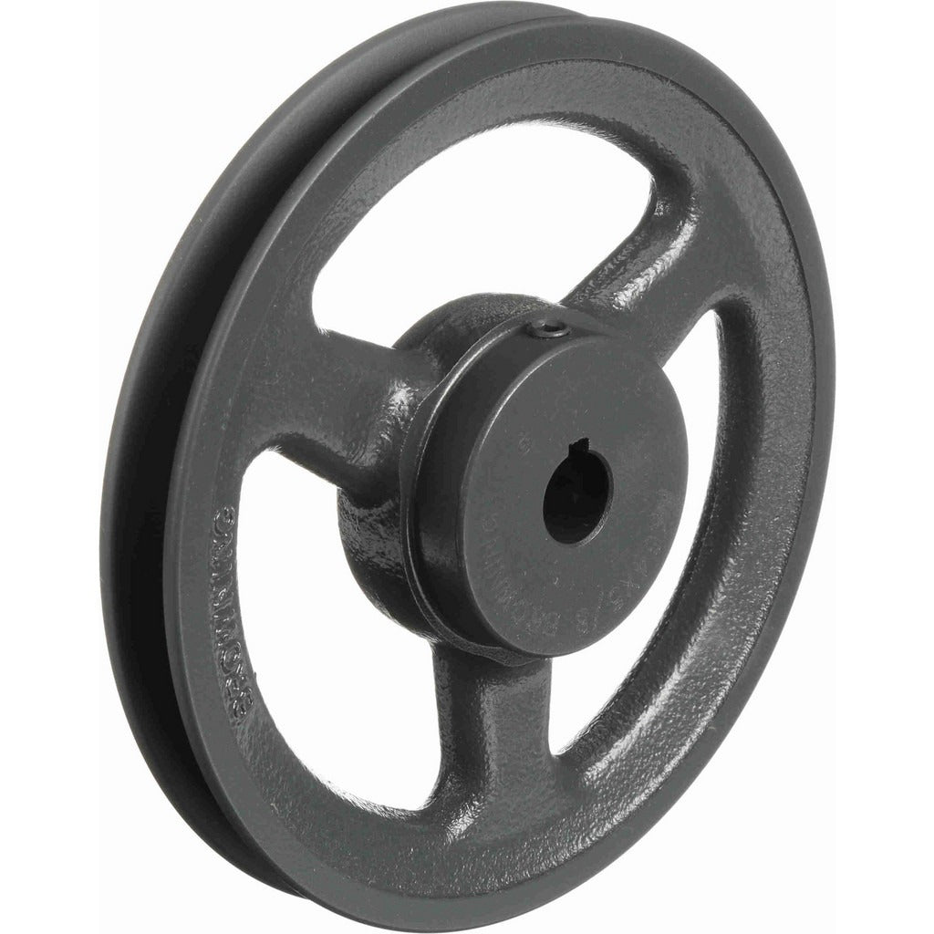 BROWNING Browning 1026988 Single Groove Sheave 6.4 in Od Cast Iron