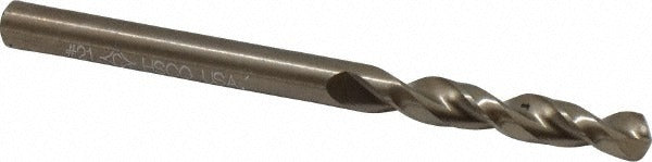 CLEVELAND CONTROLS Cleveland C14261 Cobalt Screw Machine Drill Bit No. 21