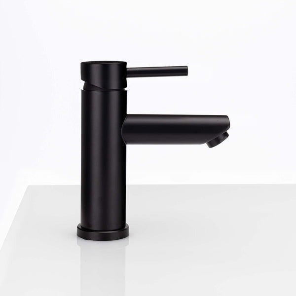 HARNEY HARDWARE Harney Hardware SHFRSS19 Single Hole Contemporary Modern Bathroom Sink Faucet 7 In. (Replacement Moen 4000)