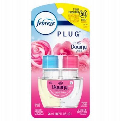 BSC PREFERRED Bsc Preferred 74908 Air Freshener Plug Refill Downy April Fresh
