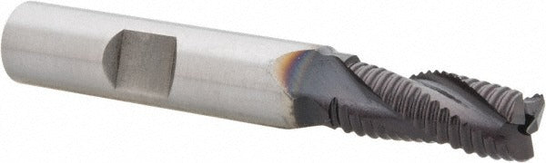 HERTEL Hertel 62848494 Roughing End Mill 1/4 in 3 Flute Cobalt