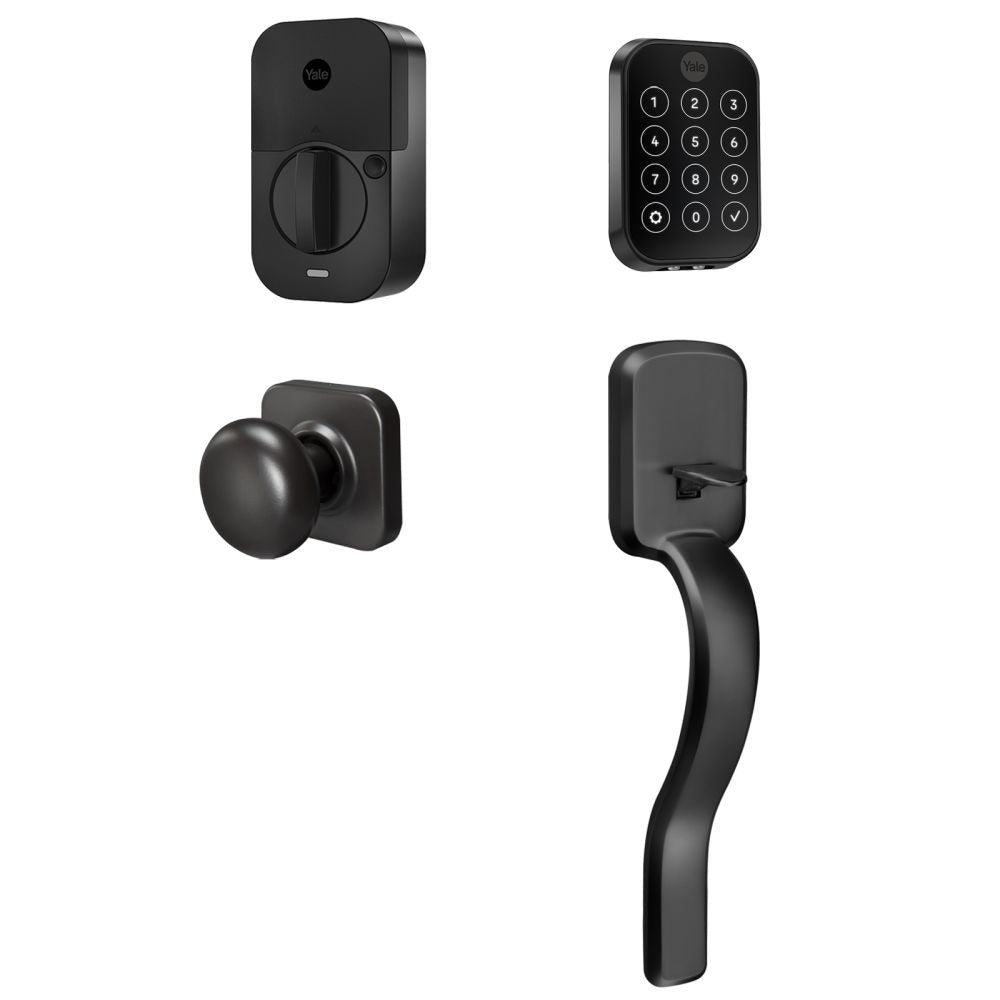 YALE Yale BYRD450WF1RXBSP Assure Lock 2 Wi-fi Deadbolt Bundle Bsp