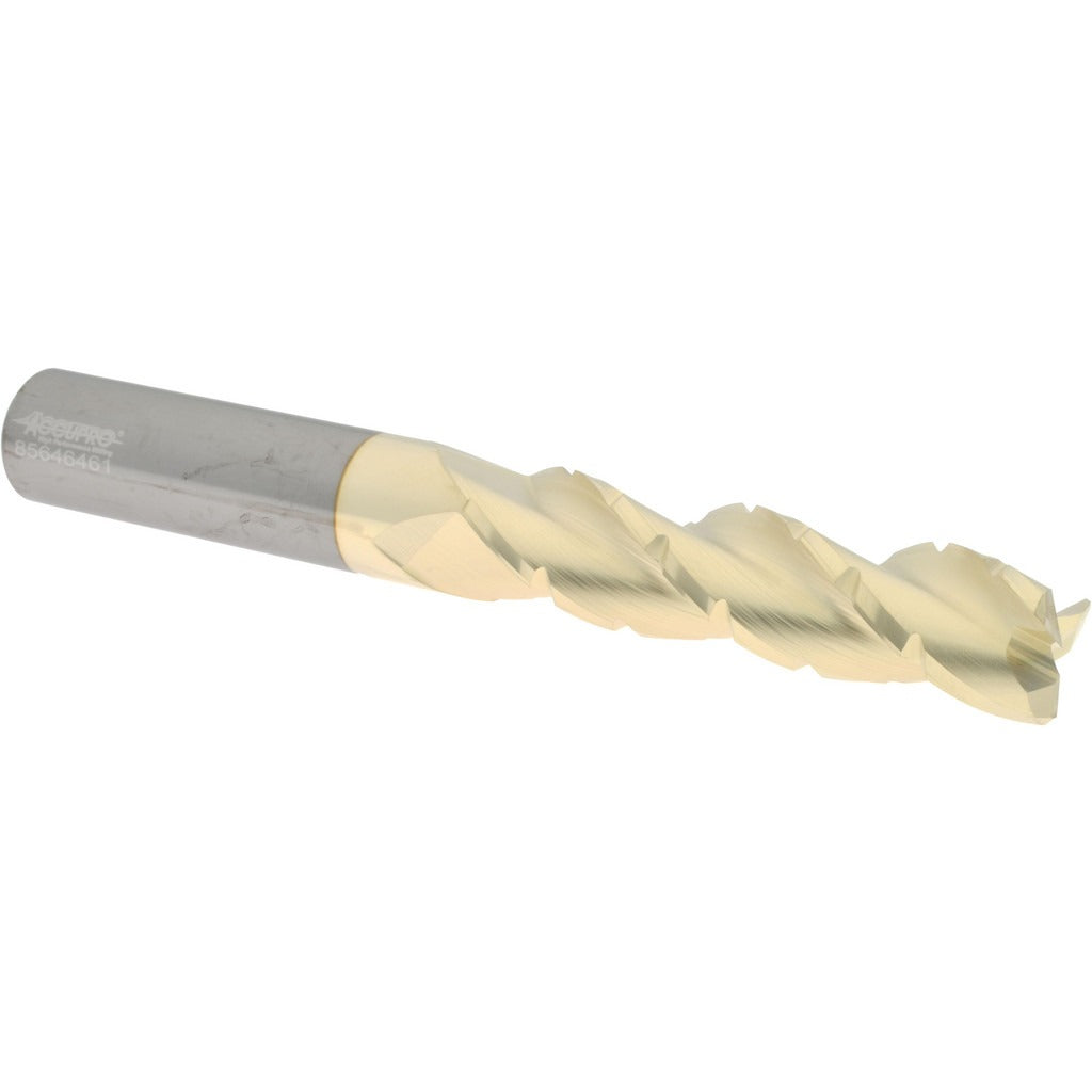 ACCUPRO Accupro 95171872 3/4 in 3 Flute Roughing End Mill Zrn Carbide