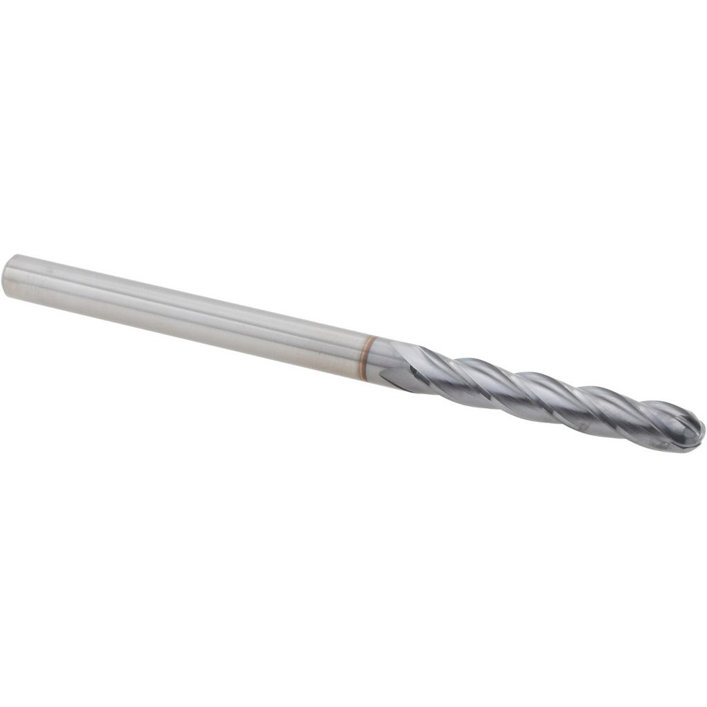 HERTEL Hertel EG062012 Ball End Mill 3/16 in 4 Flute Solid Carbide Ticn