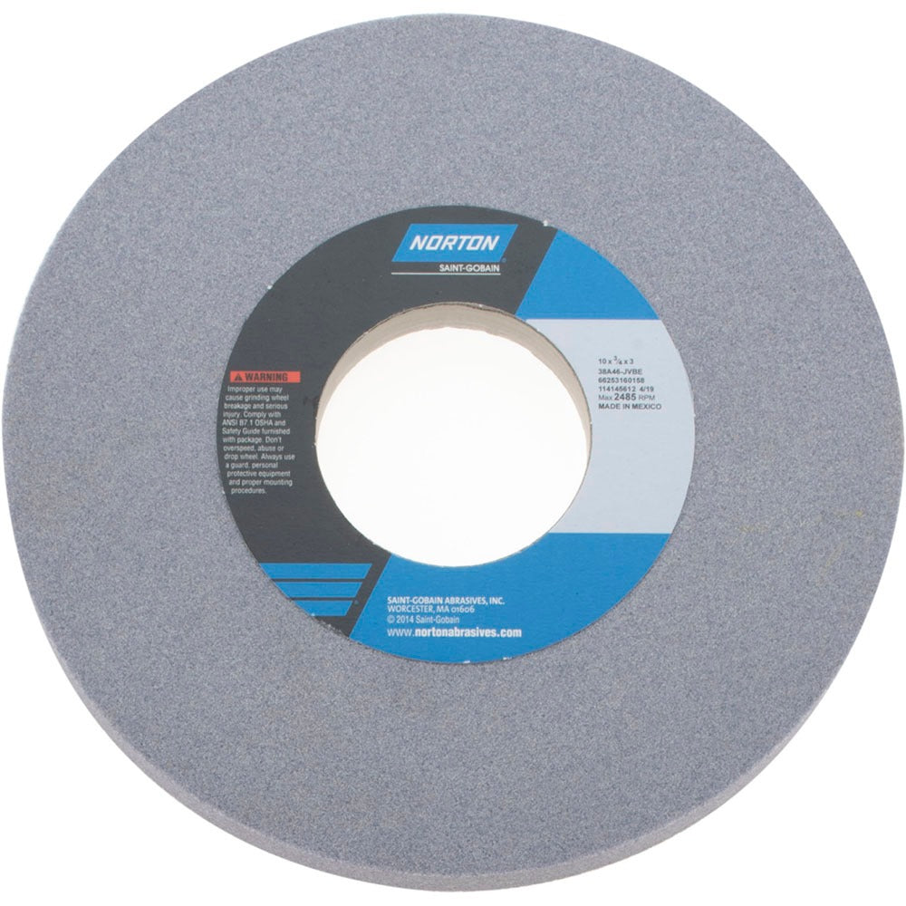 NORTON Norton 66253160158 Surface Grinding Wheel 46 Grit 10 in