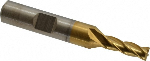 CLEVELAND CONTROLS Cleveland C33192 Square End Mill 7/32 in 4 Flute Hss Tin