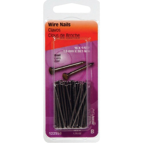 HILLMAN Hillman 122558 Anchor Wire Nails 1-1/2 in 16 ga (6 ct., 1.75 oz.)