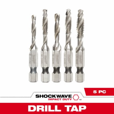 MILWAUKEE Milwaukee 48-89-4874 Shockwave Sae Drill Tap Set 5pc