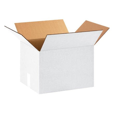 BSC PREFERRED Bsc Preferred 151210W White Corrugated File Box 25 Pack