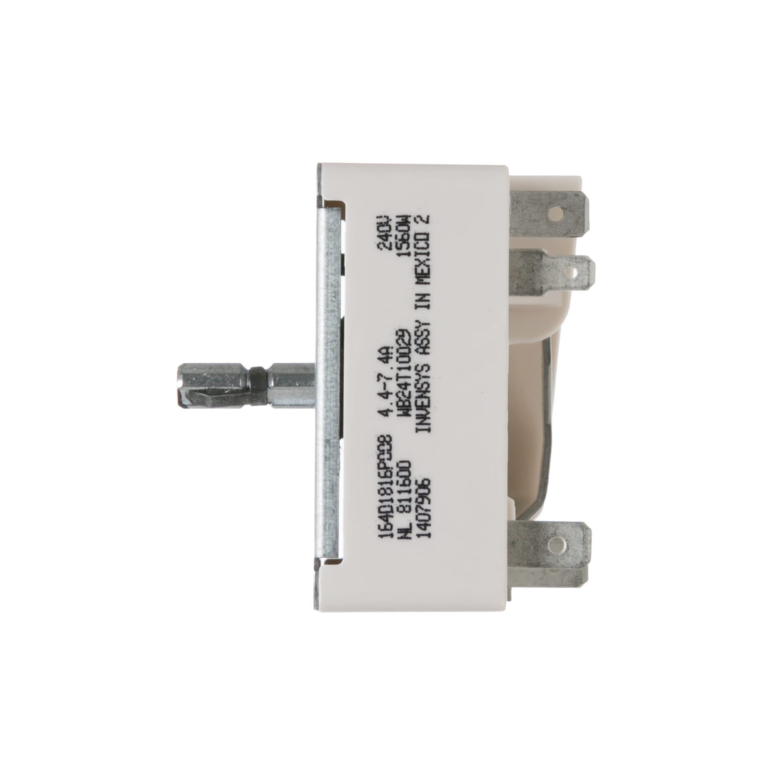 GE APPLIANCES Ge Appliances WB24T10029 Range Surface Element Control Switch 1,500-Watt (1 Count) Replacement WB24T10029