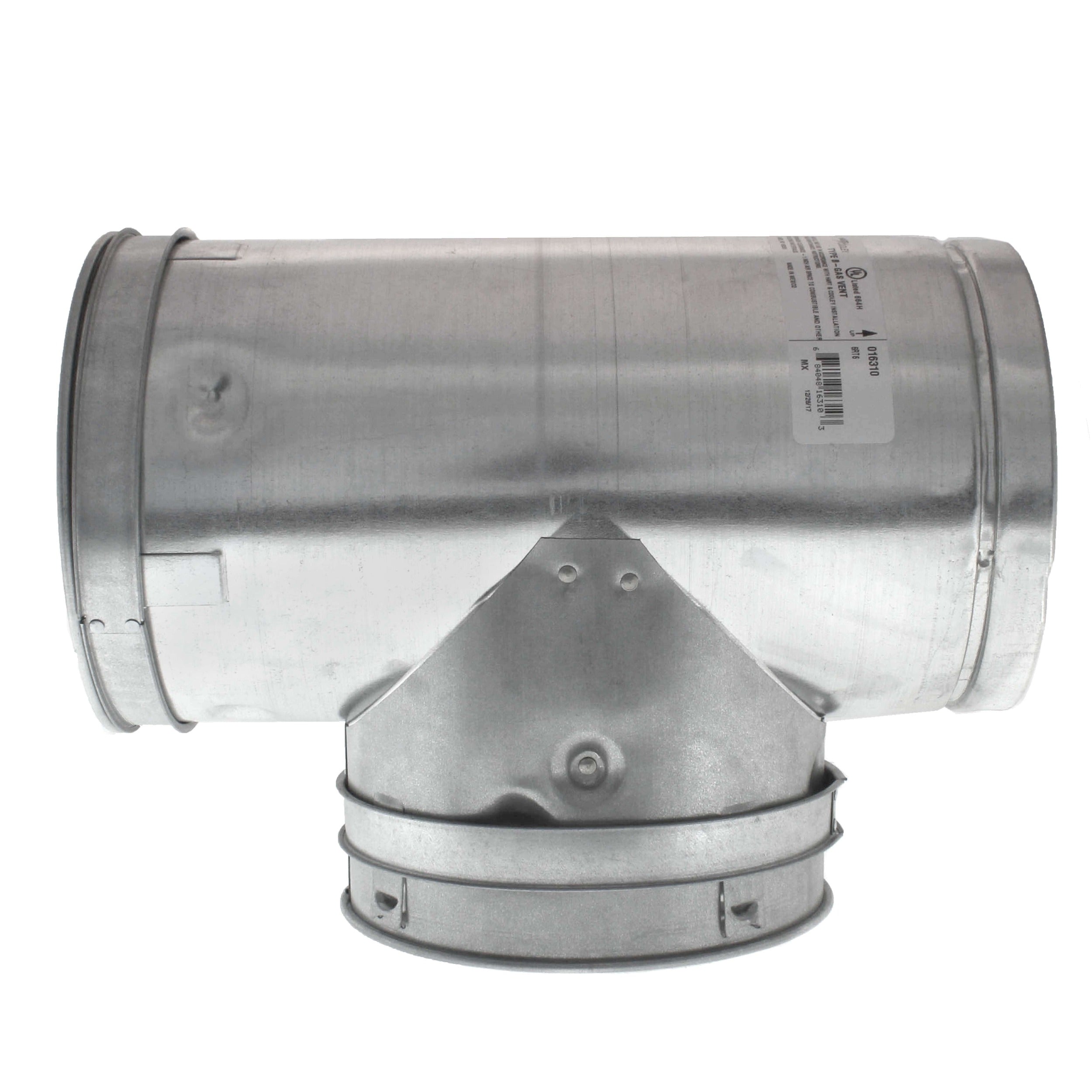 HART & COOLEY Hart and Cooley 16311 B-Vent Tee (6 x 6 x 4)