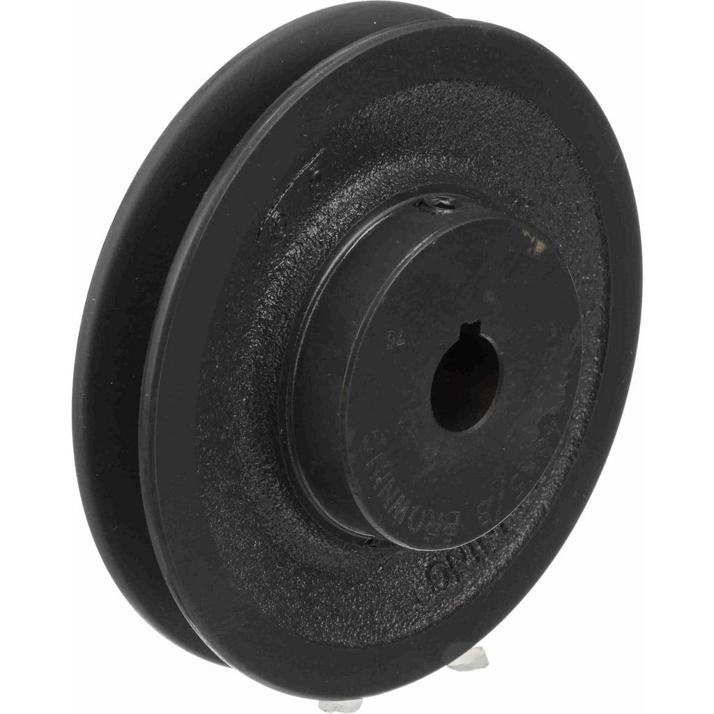 BROWNING Browning 1026533 Single Groove Sheave 5/8 Bore 4.45 Od