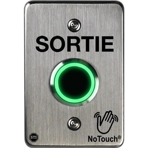 STI Safety Technology Intl NT-SS101-FR No Touch Push Button