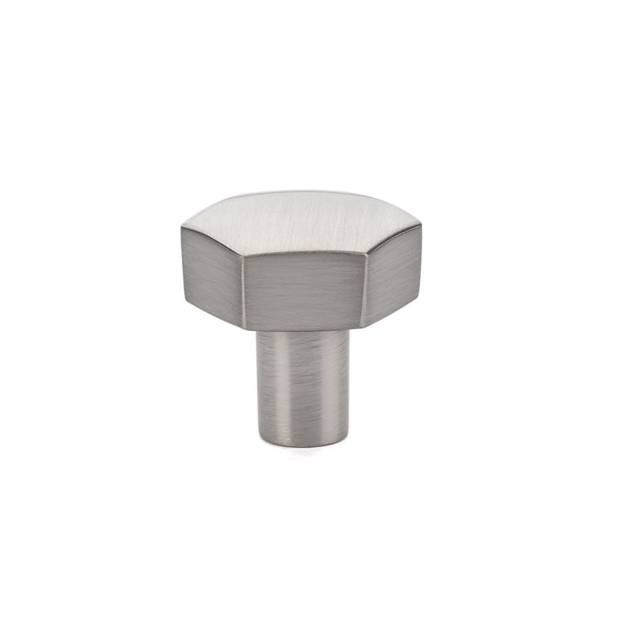 EMTEK Emtek 86457US15 Mod Hex Cabinet Knob Satin Nickel
