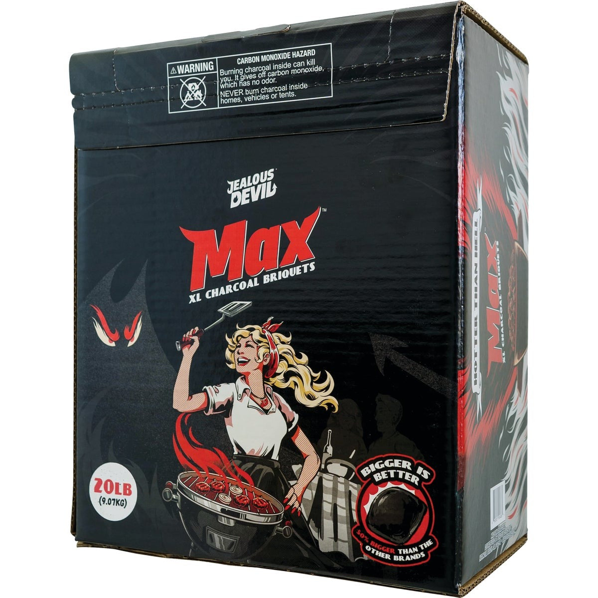 JEALOUS DEVIL Jealous Devil JDMAX20LBS Hardwood Charcoal Briquets 20 Lb