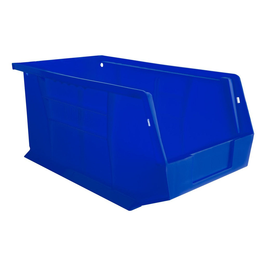 DURHAM MFG Durham PB30240-52 Plastic Hang and Stack Bin Blue