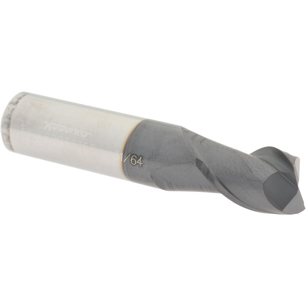 ACCUPRO Accupro 12181694 Square End Mill 31/64 in 2 Flute Carbide
