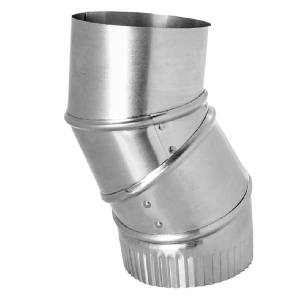 LAMBRO INDUSTRIES Lambro Industries 2300 3 in Aluminum Adjustable Elbow (22.5 to 90 degrees)