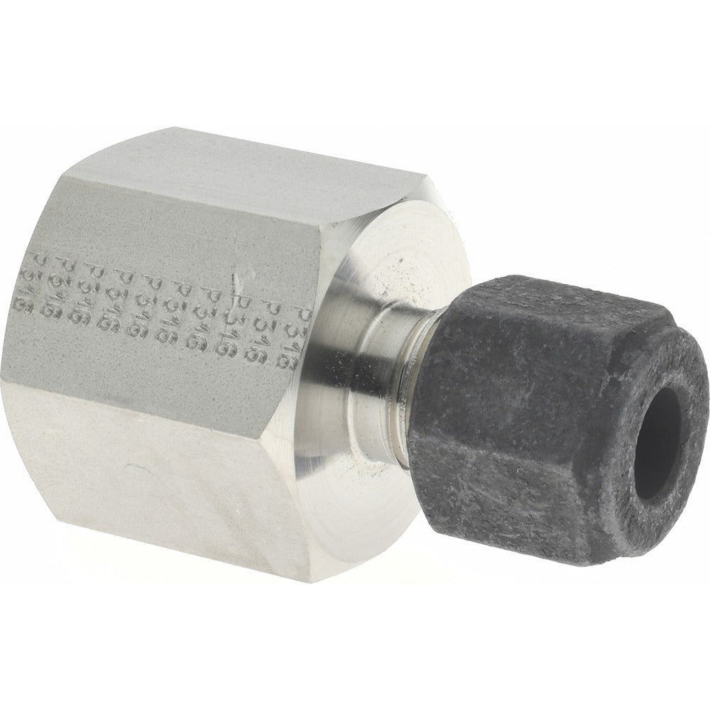 PARKER Parker 4-6 Gbz-ss Compression Tube Connector 3/8 in Ss