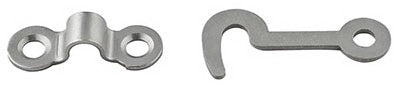NATIONAL HARDWARE National Mfg N211-023 Hook Staple Cabinet Latch Oil Rubbed Bronze