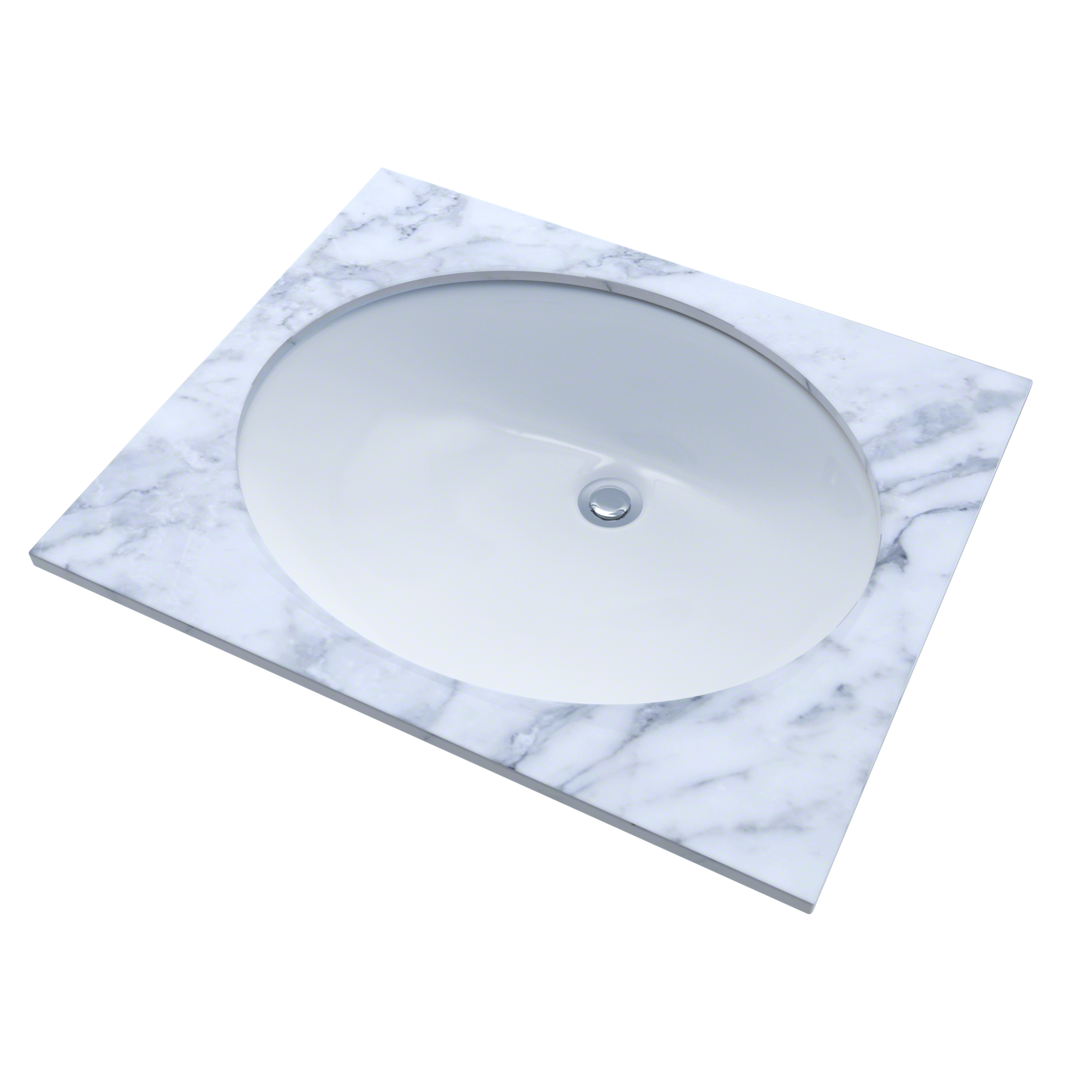 Toto LT574#01 Arvina Square Vessel Fireclay Bathroom Sink Cotton White