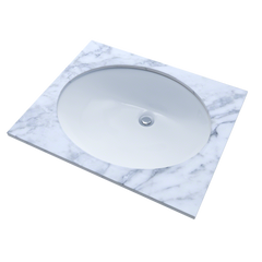 Toto LT574#01 Arvina Square Vessel Fireclay Bathroom Sink Cotton White