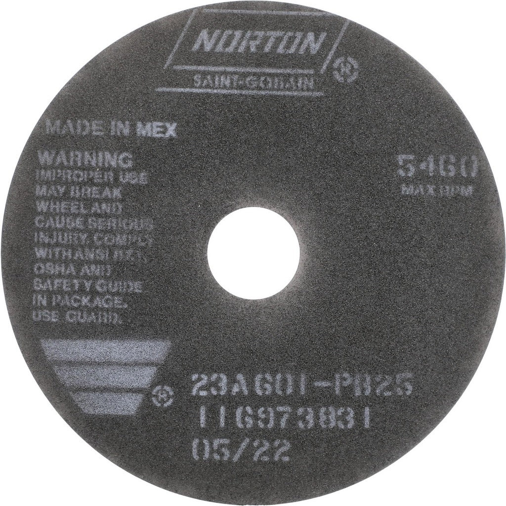 NORTON Norton 66252938724 Cutoff Wheel 7in Aluminum Oxide 60 Grit