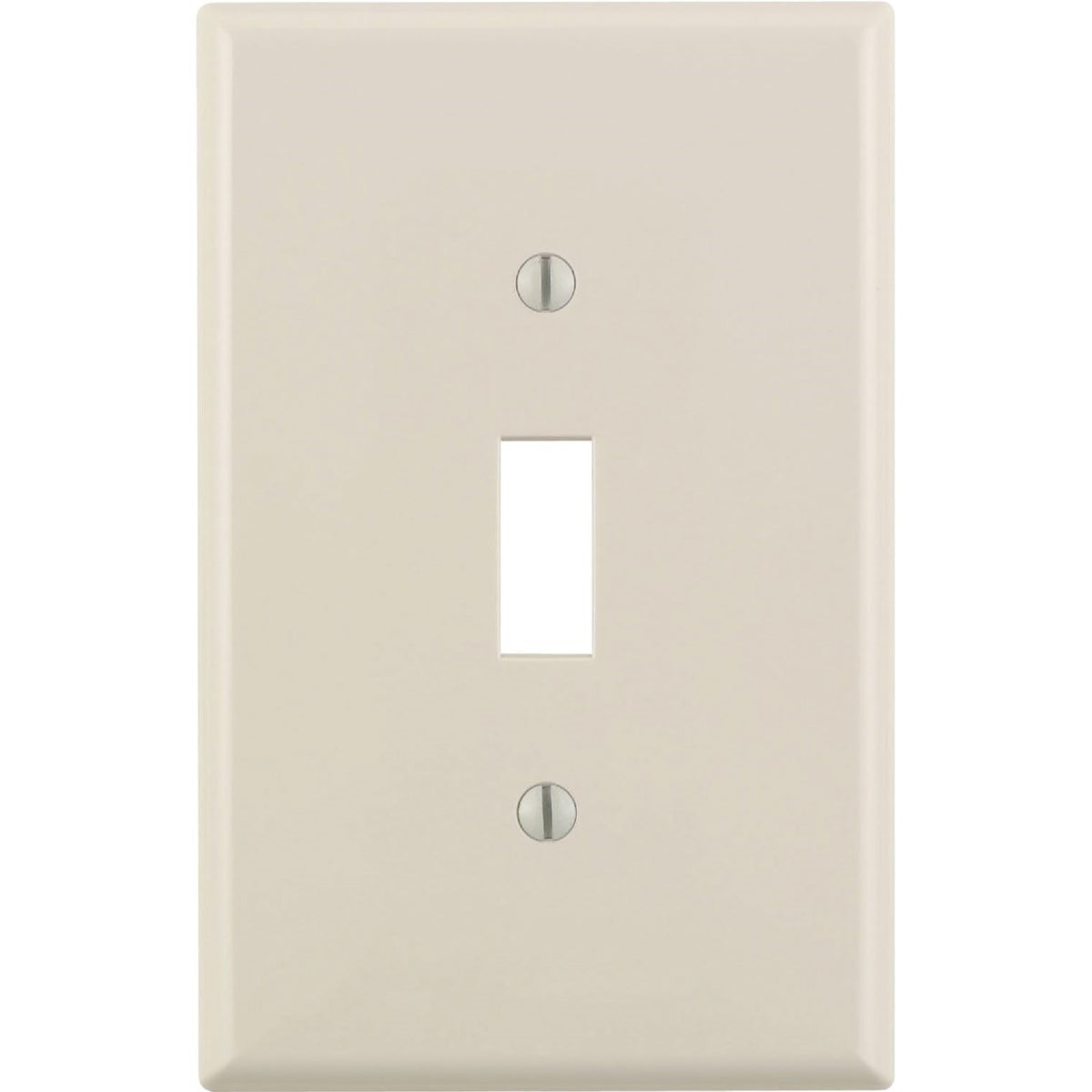 LEVITON Leviton R56-78101-00T 1-Gang Plastic Oversized Toggle Switch Wall Plate
