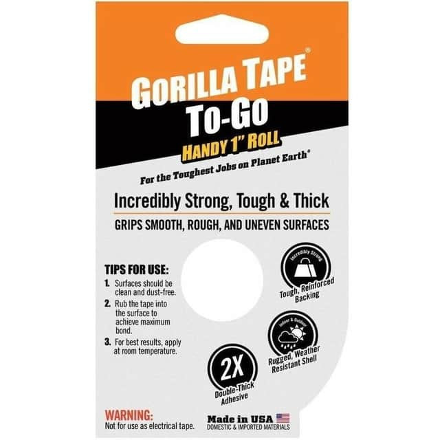 GORILLA Gorilla GOR6100109 Tape To-Go (1 in x 10 yd)