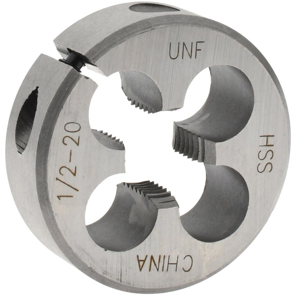 VALUE COLLECTION Value Collection 314-1260 Round Die 1/2-20 Unf Hss
