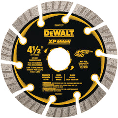 DEWALT DW4713TB 4-1/2IN XP TURBO SEG DIA BLADE BLK