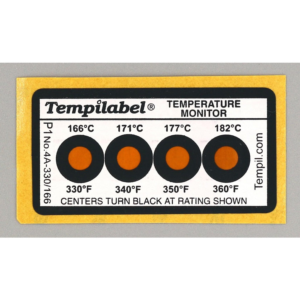 TEMPIL Tempil 26705 Temp Indicating Labels 166-182C 10-pack