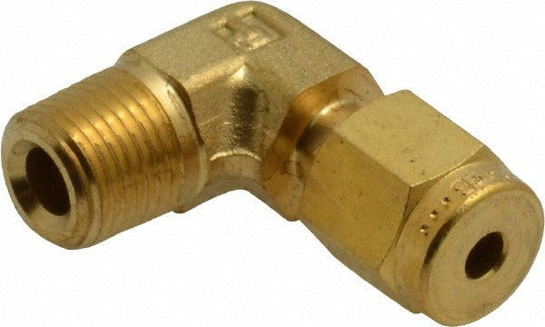 PARKER Parker 2-2 Cbz-b Compression Male Elbow 1/8 Inch Brass