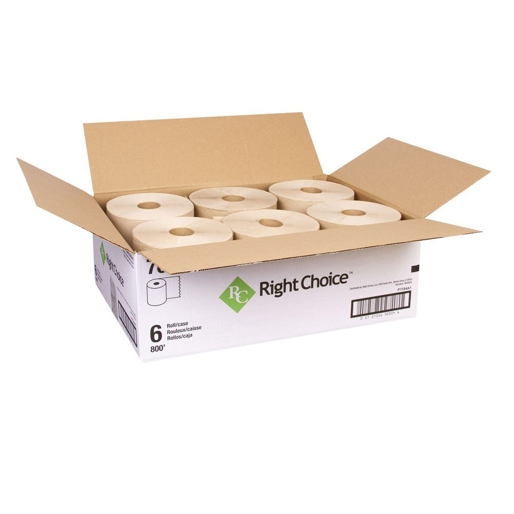 RIGHT CHOICE Right Choice 78000005 Hardwound roll towel 7.875 x 700 feet (6/Case)