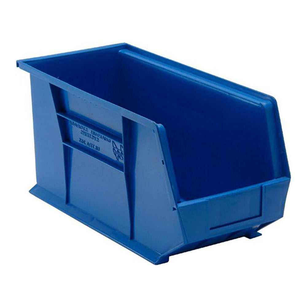 QUANTUM STORAGE SYSTEMS Quantum Storage QUS265BLCS Hopper Stacking Bin Blue 6 Pack