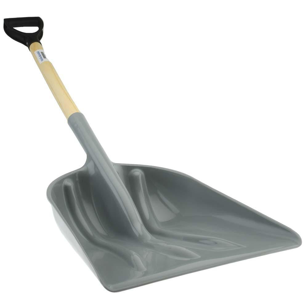 PRO-SOURCE Pro-source PS-H1-6PD Plastic Square Blade Shovel 29in Wood D-grip