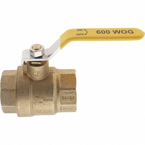 VALUE COLLECTION Value Collection HP-Q104 1-1/4 Inch Npt Brass Ball Valve