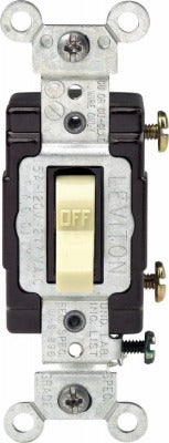 LEVITON Leviton Mfg Co C21-05501-LHI Illuminated Toggle Switch 5pk