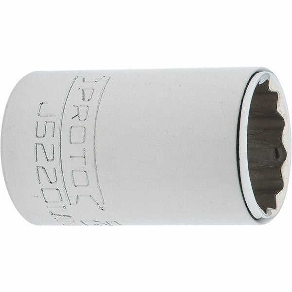PROTO Proto J5220MN 20mm 12-point 3/8 Drive Hand Socket