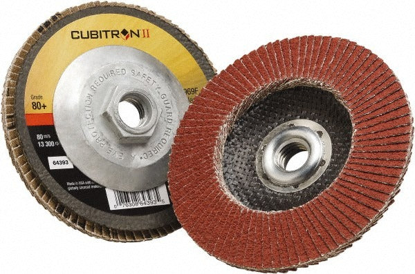 3M 3M 7100104917 Flap Disc 80 Grit 4 Inch Ceramic Type 29