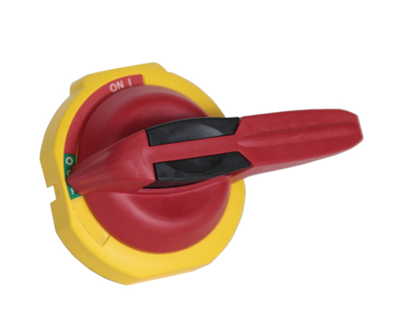 Allen-Bradley 194R-PY Red/Yellow Rotary Door Handle 30-60 A Disconnect Switch Handle